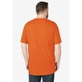 thumbnail image 2 of KingSize Men's Big & Tall Shrink-Less Lightweight Longer-Length Crewneck Pocket T-Shirt, 2 of 5