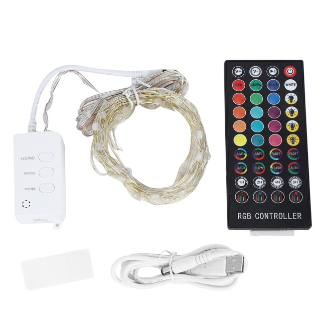 10m 100LED Cadena de luces Wifi APP Control Música Luz para parte Cumpleaños Decoración de boda