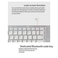 thumbnail image 2 of Bluetooth Keyboard Folding Wireless Keypad Touchpad for IOS/Android/Windows Tablet Mobile Phone Keyboard, 2 of 5