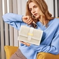 thumbnail image 3 of AOUNQ Purses and Handbags for Women, Classic Straw Crossbody Bags with Adjustable Shoulder Strap, Summer Chic Woven Bag(Beige), 3 of 8