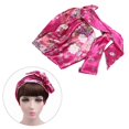 thumbnail image 1 of Floral Satin Sleeping Cap for Women Chemotherapy Patients with Rosy Prints and Hair Protection Features, 1 of 5