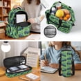 thumbnail image 5 of Jeiento Truck Pattern Large Capacity Boys Backpack Set 17 Inch 4-Piece Lunch Bag Pencil Case Water Bottle Holder Lightweight School Bookbag for Kids Boys Back to School, Green, 5 of 7
