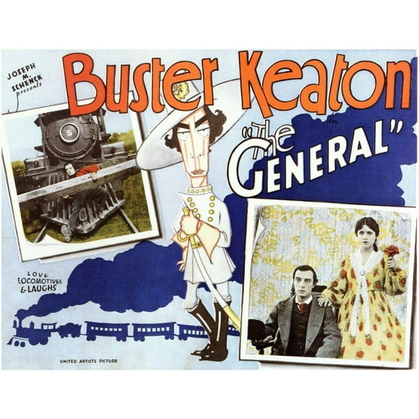 The General Movie Poster Style C 11 X 17 1927 Walmart Com Walmart Com