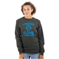 thumbnail image 3 of I Paused My GAME to be Here Long Sleeve TShirt Men Women Brisco Brands S, 3 of 6