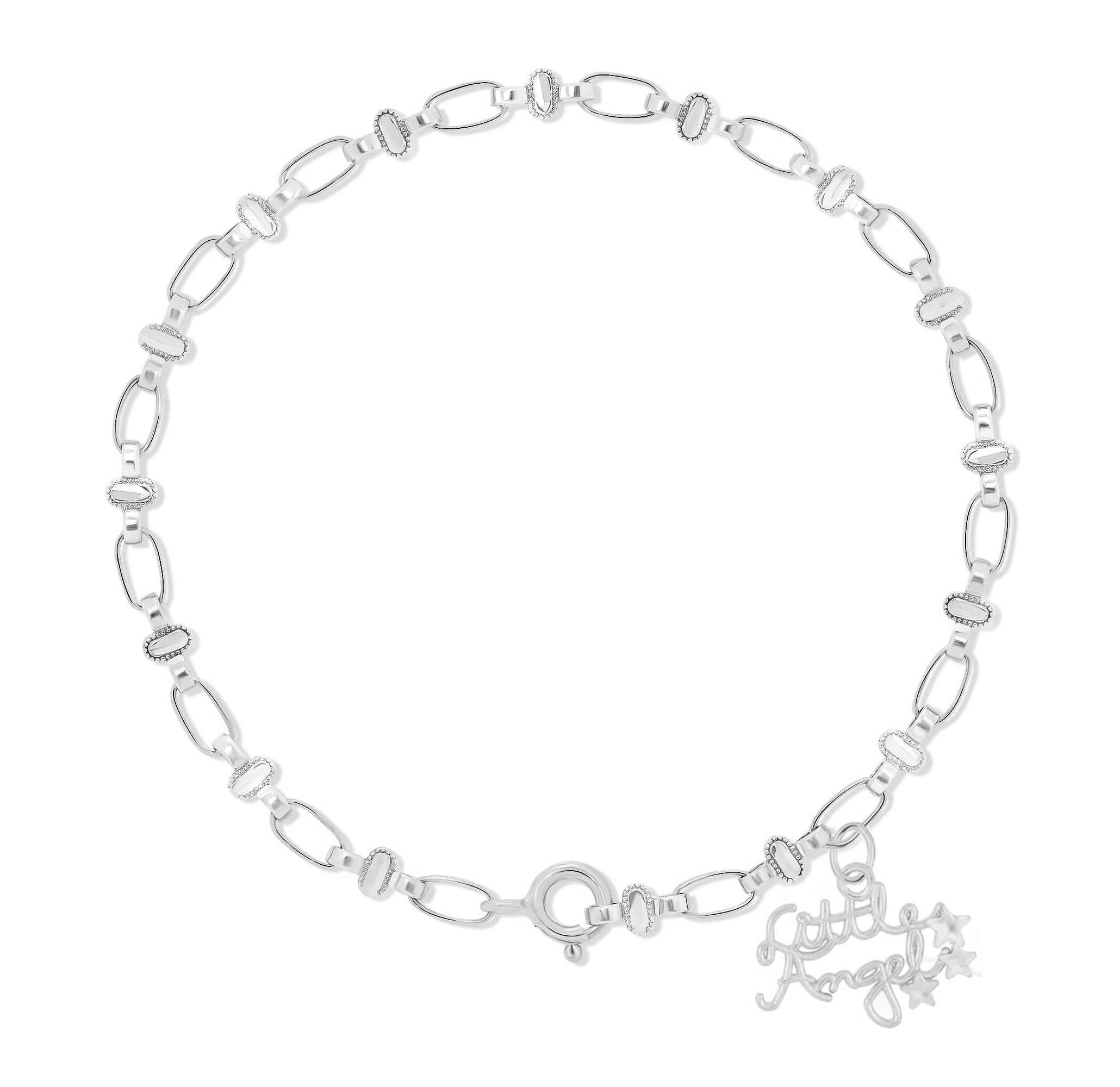 Ba Crystals Baby Crystals Sterling Silver Cross Charm Bracelet India | Ubuy