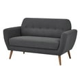 thumbnail image 5 of A&D Home Oakland Loveseat Sofa, Charcoal, 5 of 9