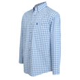 thumbnail image 2 of Camisa Vaquera Wrangler Hombre Manga Larga B782 azul EG, 2 of 5