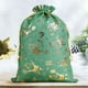 thumbnail image 1 of Bolsa de regalo navideña | Bolsa decorativa navideña de 20 x 30 cm para regalos familiares y decoración del hogar | Artículos para fiestas navideñas y decoraciones festivas, 1 of 5