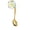 Gold-B, variant on Dvruxg Dinner Spoons, Stainless Steel Tablespoons, Soup Spoons, Dessert Spoons, Spoons for Home, Kitchen or Restauran