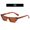 2style, variant on Womens Retro Cat Eye Sunglasses UV400 Protection Fashion Sun Glasses Chic Look Accessory Plastic Frame Leopard