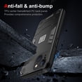 thumbnail image 6 of Allytech Hybrid Protective Case for iPhone 14 Plus, Camera Screen Protection, Soft TPU Bumper + Hard PC Back Panel Anti-Drop & Anti-Oil Case Cover for iPhone 14 Plus, Black, 6 of 7