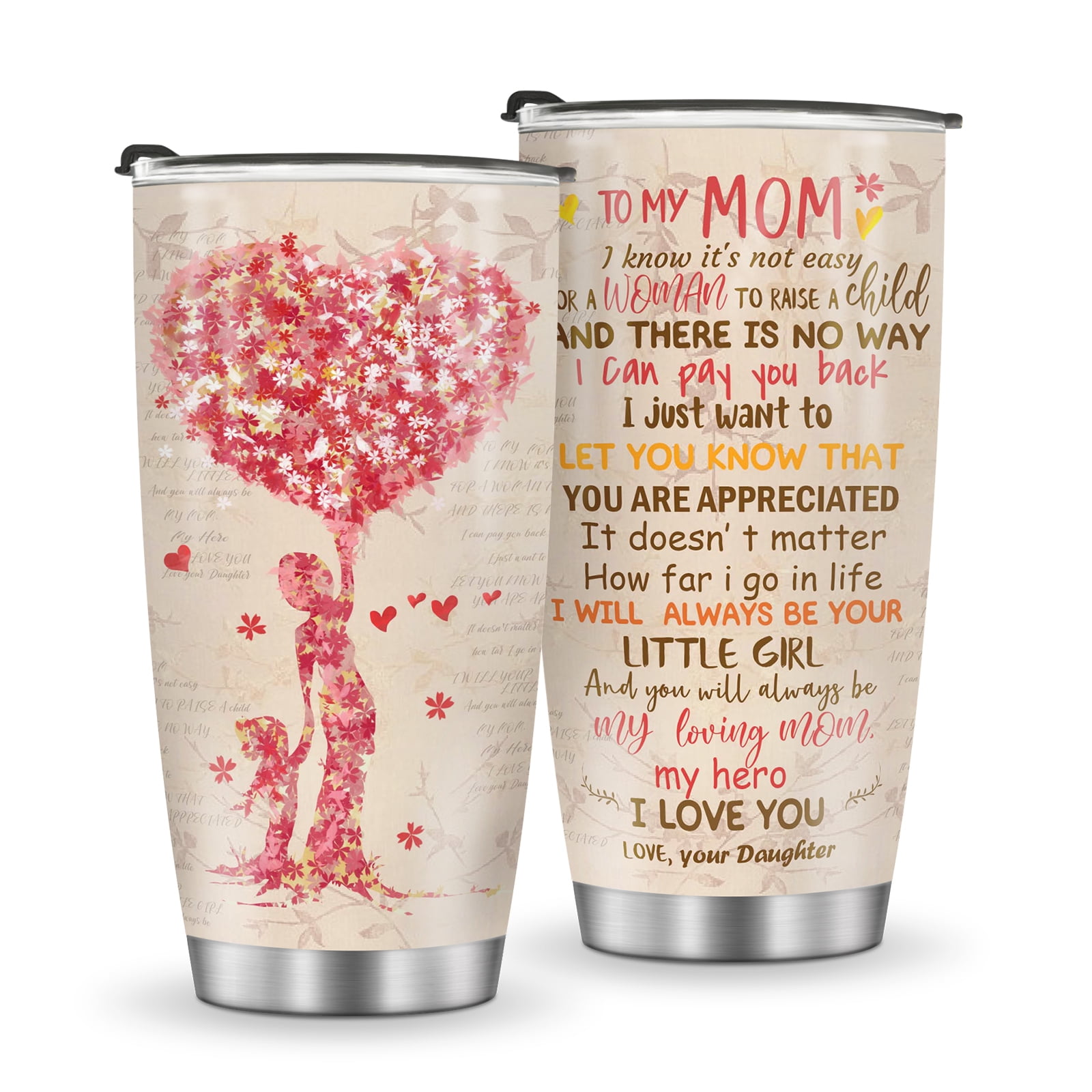 Jekeno Mom Gifts, Birthday Gift for Mom, Mamasaurus Tumbler with Lid, 20oz  Stainless Steel Tumbler, Mom Life Mug, Motherhood Is A Walk In The Park  Cup, Thanksgiving Christmas Gifts for Mom