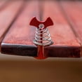 thumbnail image 2 of 4 Pcs Fishbone Tent Stakes with Spring Buckle Wind Rope Anchor Camping Tent Nail, 2 of 10