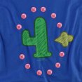 thumbnail image 2 of Clarence Freedom Cactus Women's T Shirt, Royal, Large, 2 of 6