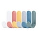 thumbnail image 3 of Matsuzay 4/6PCS Gancho de toalla Colgador de puerta de plástico Perchero de pared autoadhesivo Percheros para sombreros Almacenamiento y organización del hogar Mezcla de colores 6 piezas, 3 of 6