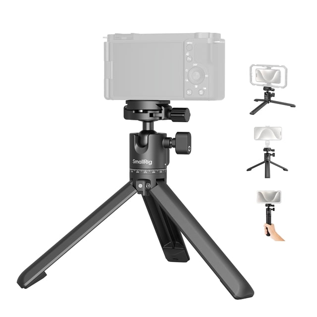 Trípode portátil SMALLRIG, mini escritorio, aleación de aluminio 4630