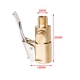 thumbnail image 3 of Conector de Abrazadera de bomba Likrtyny Adaptador de clip de válvula de bomba de automóvil, 3 of 3