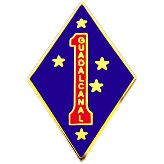 United States Marine Corps 001st Division Pin