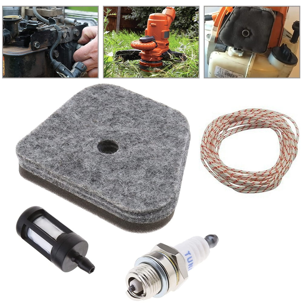 Mingyiq Air Filter Spark Plug Fuel Filter Kit For Stihl KM90 KM90R