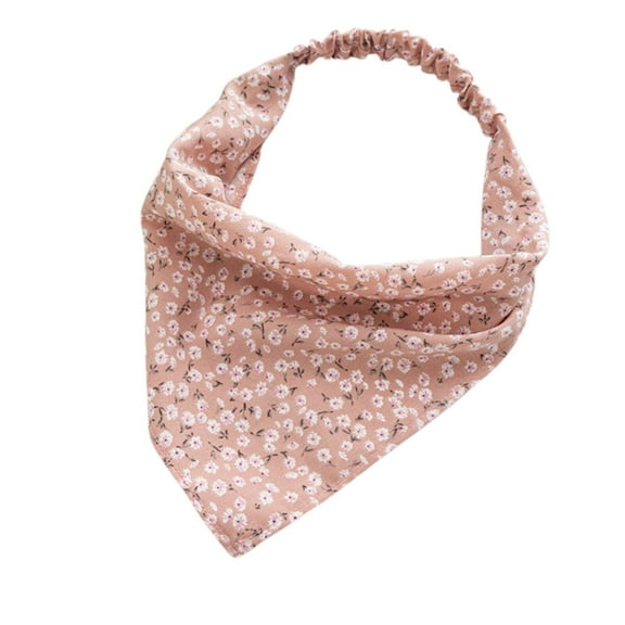 RAGUPEL Scrunchies,Elastic Band Design Silk Scrunchies,Floral Design Scrunchies for Women,Pink