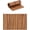 22.8" x 15" (Rectangular), variant on Roll Up Teak Bath Mat, Pre-Oiled Wooden Shower Mat with Non-Slip Pads, Teak String Mat for Bathroom, Spa Floor Mat for Tub, Shower & Entry