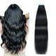 thumbnail image 1 of Extensiones de cabello SUYYA Tape in Human Hair 22", color negro azabache, 1 of 7