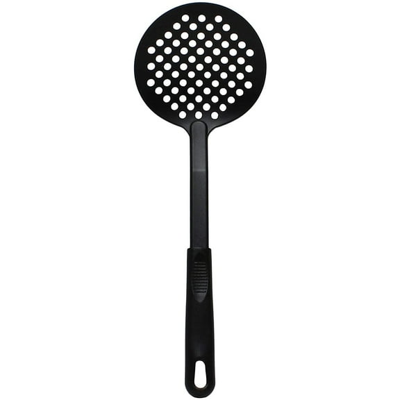 Excellante 12 1/2" Nylon heat resistant SKIMMER, Black, 410°F, comes in each