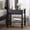 Black, variant on Baxton Studio Callison Farmhouse Nightstand, 1-Drawer, Black