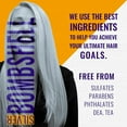 thumbnail image 2 of GK HAIR Global Keratin Silver Bombshell Purple Shampoo (9.5 Fl Oz/280ml) For Blonde, Platinum, Ash, Silver & Gray Hair Moisturizes Dry & Damaged Removes Yellow Brassy Tones, 2 of 7
