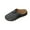 Black, variant on Womens Closed Toe Wedges Shoes Slingback Thick Bottom Summer Solid Dressy Sandals White 8.5(41)