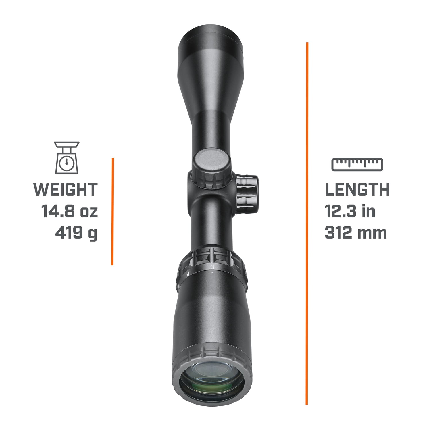 Bushnell Banner 2 Hunting Riflescopes DOA Quick Ballistic Reticle (Illuminated, 3-9x40)