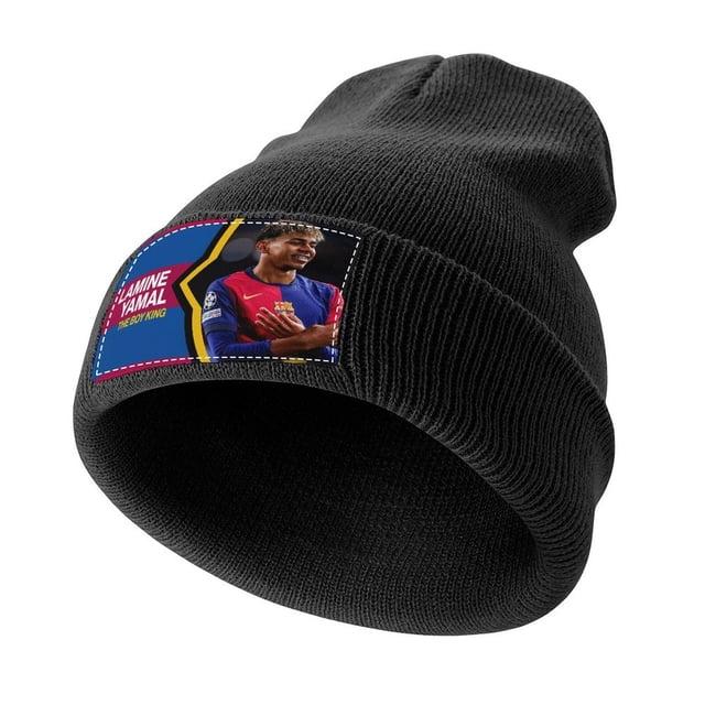 Lamine Yamal Gorro de Punto de Invierno Clásico para Hombres y Mujeres, Unisex, Regalos para Amigos y Familia