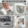 thumbnail image 5 of Funny Bath Mat Super Absorbent Quick Dry 17"x27" Rubber Backed Washable Fun Bathroom Rugs Non Slip Bath Rugs Mats for Shower Oval Grey Bathroom Rug, 5 of 5