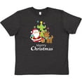 thumbnail image 3 of Inktastic Merry Christmas Youth T-Shirt, 3 of 5