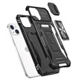 thumbnail image 2 of Xpm Compatible with Apple iPhone 8 Plus /7 Plus Hybrid Case with Rotation Ring Stand Shockproof & Camera Window PC & TPU Dropproof [ Black ], 2 of 8