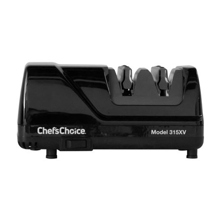 

Chef sChoice Model 315XV Diamond Hone Electric Sharpener for 15° Knives 2 Stage in Black (0315101)