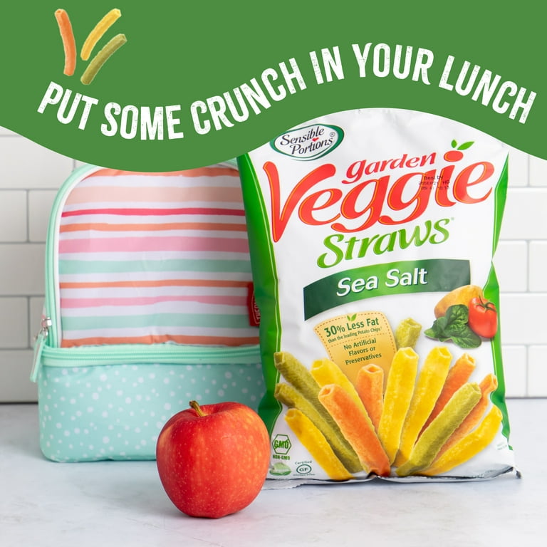 Sensible Portions Gluten-Free Sea Salt Garden Veggie Straws, 14 oz