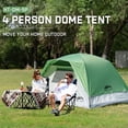 thumbnail image 4 of Carpa HAPPY TRAVEL Dome, 265 x 244 cm, impermeable para 4-6 personas, 4 of 9