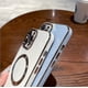 thumbnail image 4 of Funda galvanizada simple para iPhone 12 Pro, tacto metalizado, antideslizante, a prueba de golpes, protección para cámara, antiarañazos y anticaídas., 4 of 5