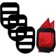 thumbnail image 1 of Pocket Squares Holder For Men, Suit Pocket Handkerchief Fixing Clip | Accessories For Men Square Scarf, Suits, Tuxedos, Vests, And Dinner Jackets3pac, 1 of 5