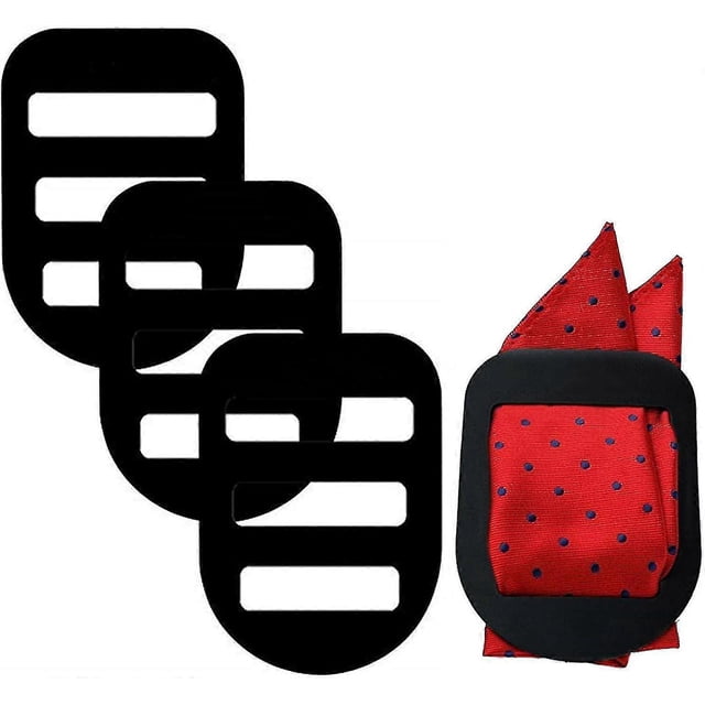 Pocket Squares Holder For Men, Suit Pocket Handkerchief Fixing Clip | Accessories For Men Square Scarf, Suits, Tuxedos, Vests, And Dinner Jackets3pac