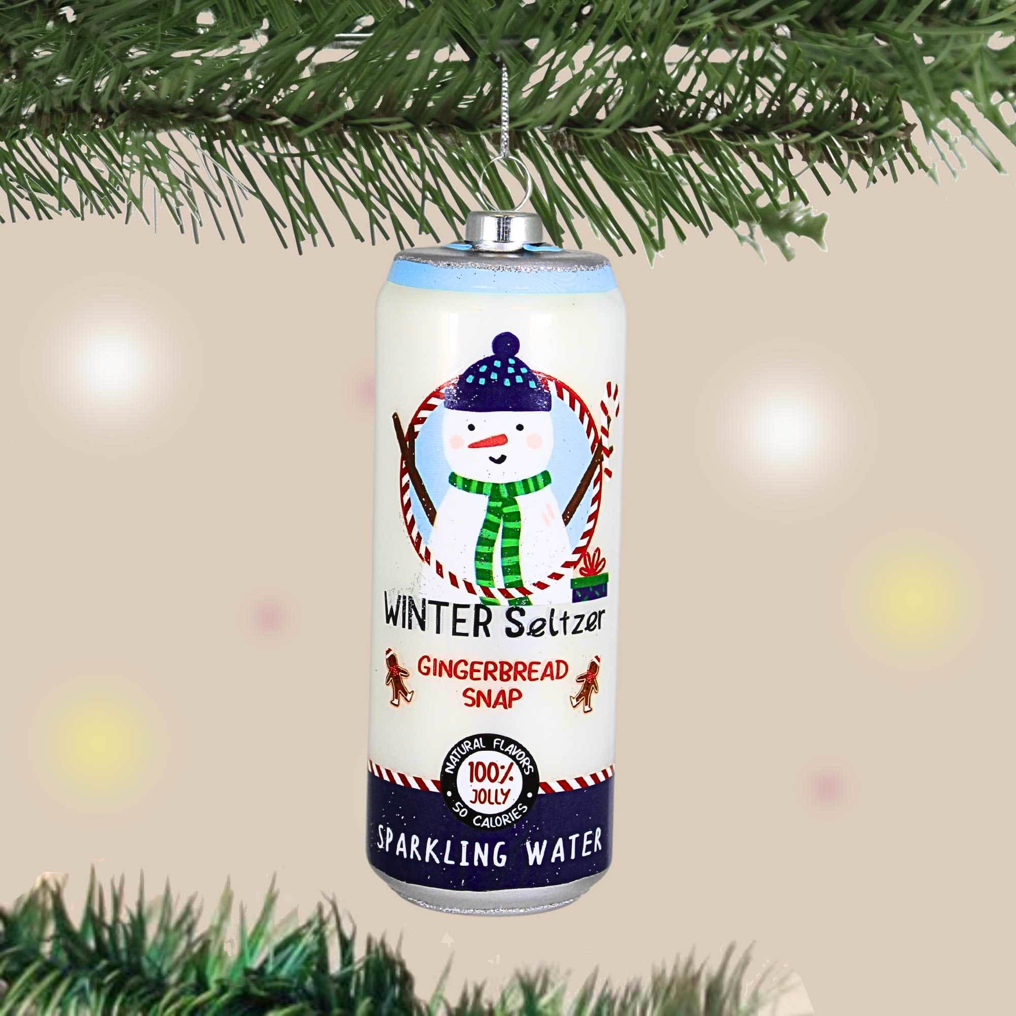 Cody Foster Holiday Sparkling Water - One Ornament 4.75 Inch