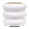 thumbnail image 2 of (3 pack) Mainstays 4" White Ceramic Bubble Planter, 2 of 7