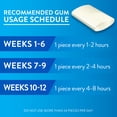thumbnail image 6 of Equate Nicotine Polacrilex Coated Gum 4 mg (Nicotine), Mint Flavor, Stop Smoking Aid, 200 Count, 6 of 9