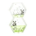 thumbnail image 3 of Honeeladyy 1 PC Cute Panda Liquid Motion Bubbler Timer Oil Hourglass Liquid Sensory Toy Activity Fidget Toy Calm Stress Relief Desk Toy Fidget Water Timer Desk Decor for All Ages, 3 of 5