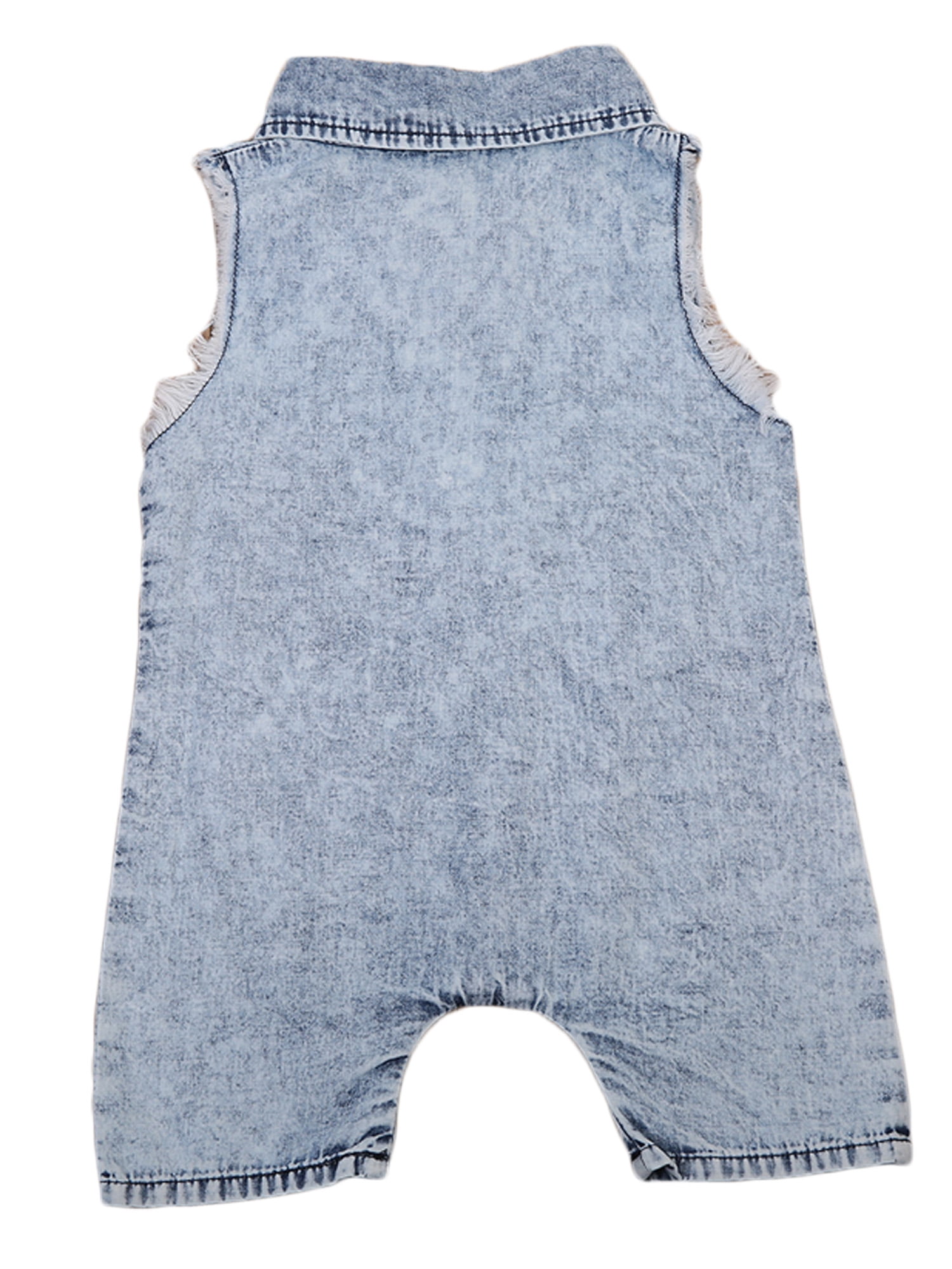 jeans romper for baby boy