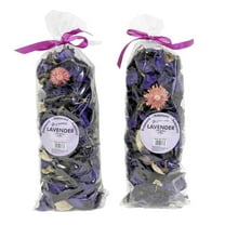 Dependable Industries' Lavender Potpourri 2 Pack: Freshly Scented, Large Bags for Your Home Fresh Scent Petal Potpourri Bowl and Vase Filler Home Decor 2 Large Bags 120 Grams Each