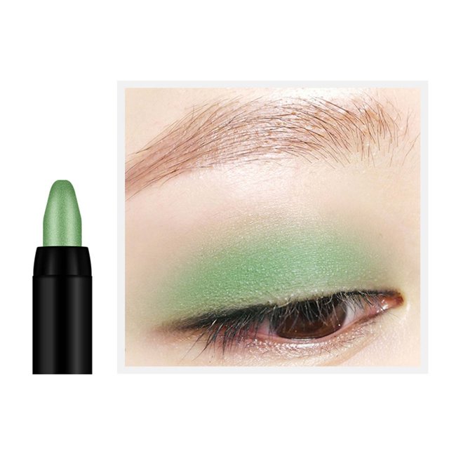 SIfdSeng Eye Makeup Color Pearl Pen Highlighter Stick Rotating Eye Shadow Pen Silkworm Pen Makeup Red Eyeshadow