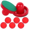 thumbnail image 5 of Ice Hockey Pucks Replacement Parts For Indoor Playing And Parties Red ABS Accessories 1 Set, 5 of 5