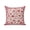 Red, Crimson, Ivory, variant on Outdoor Pillows Waterproof, Red Floral Bedding Throw Pillows with Insert for Couch Sofa Bed, Vintage Flowers Botanical Farmhouse Greek Key 12x20 Inch Pillowcases Decorative Patio Pillow Set of 2
